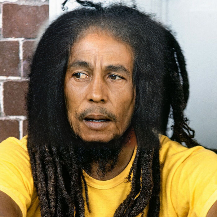 13. Bob Marley would surely keep his dreadlocks even in his 70s.