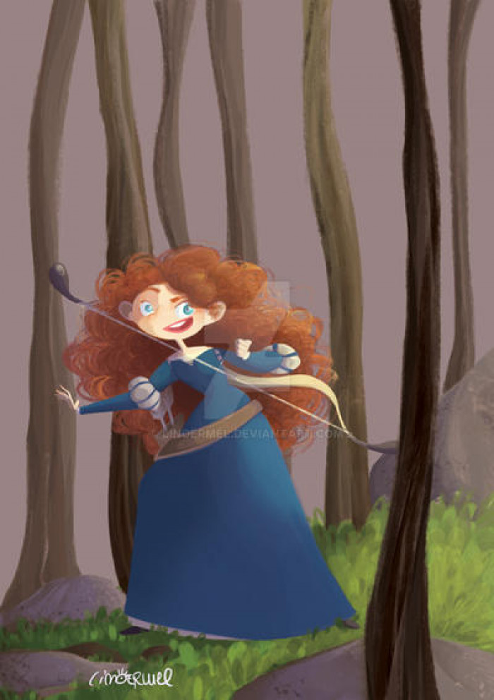 19. Merida (Brave)