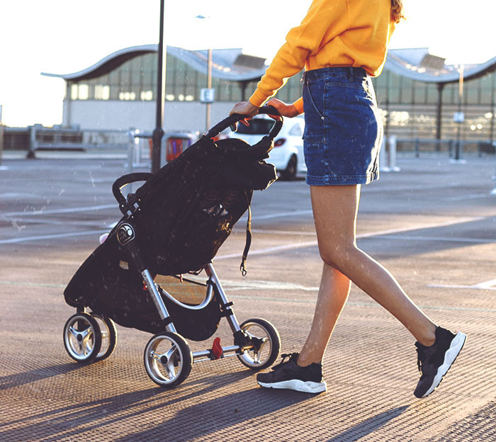 27. Stroller strolling...