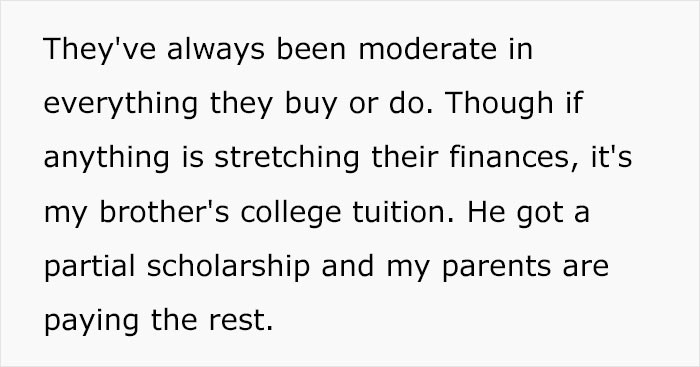 Their financial situation