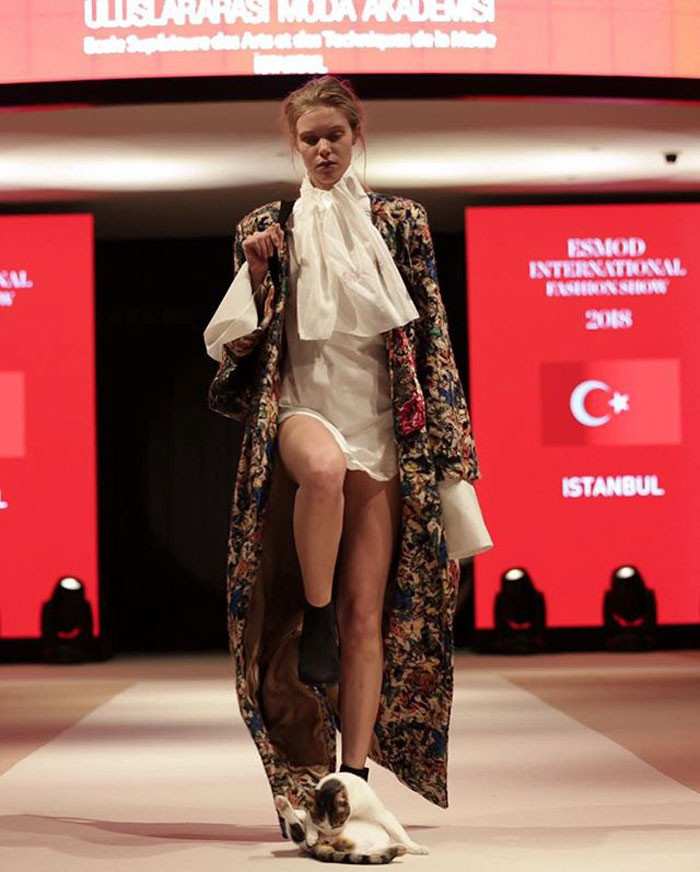 She's got some impressive moves...