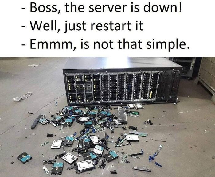 8. Server down