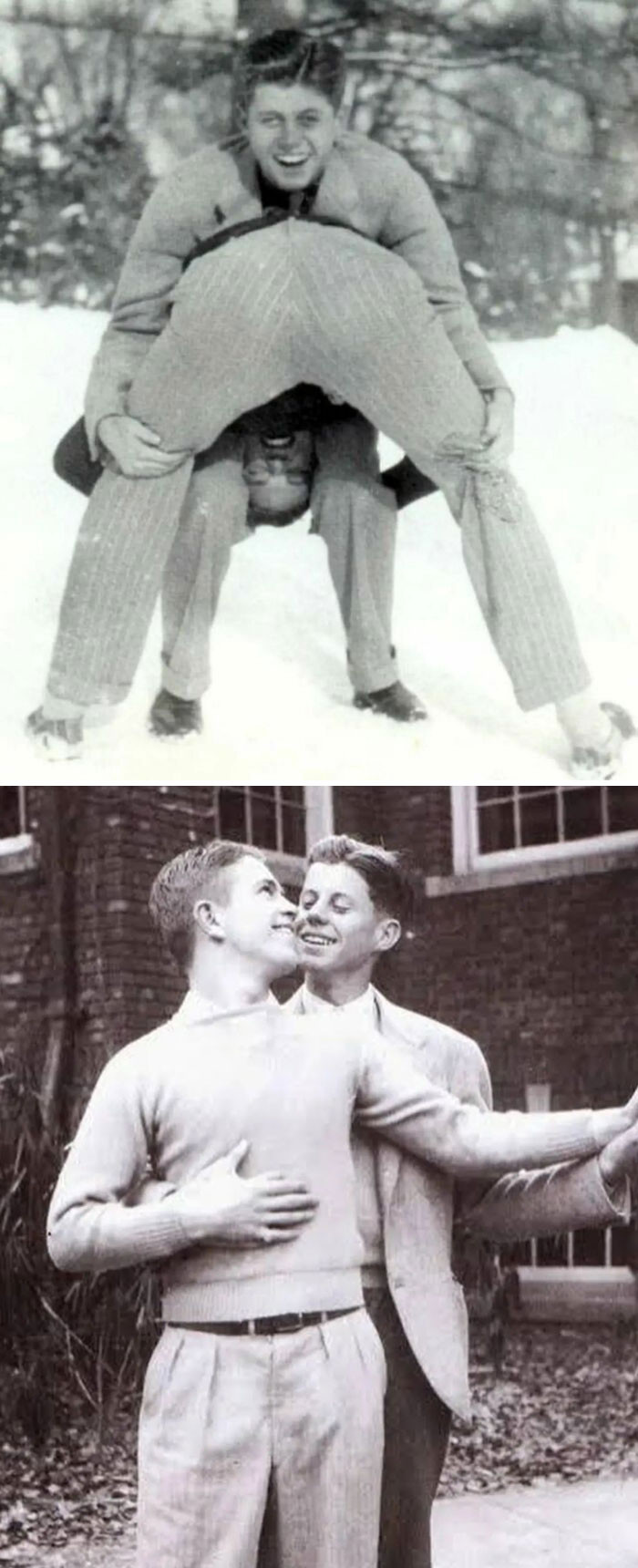 25. Young JFK Playing With His Gay Best Friend Lem Billings