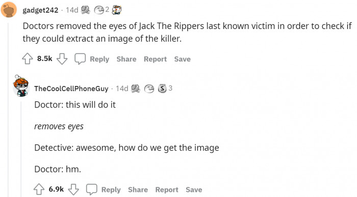 So did they find out the killer, or are they still extracting the image?