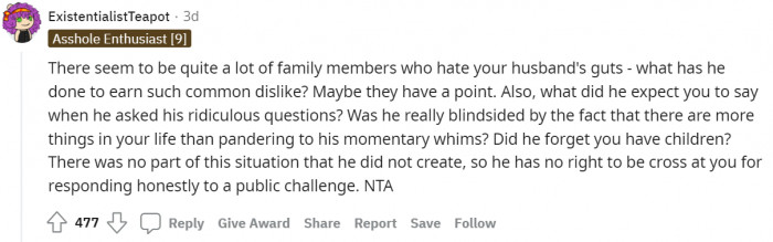 #9 There Are More Important Things Than His Whims