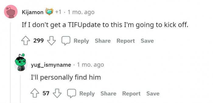 Update, update, UPDATE!!!