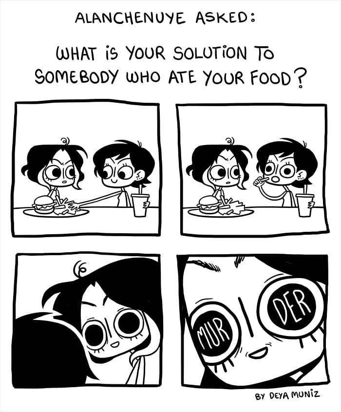 14. You're not yourself when you're hangry