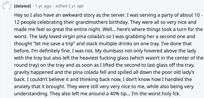 Maybe Down a Couple of Piña Coladas to Drown Your Shame