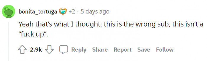 It seems it was posted in the wrong subreddit, but it went viral regardless.