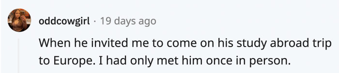 It seems spontaneous when it’s really dangerous.