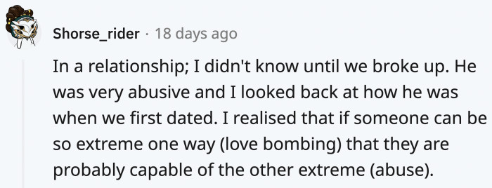 They can go from 0 to 100 real fast, and that applies to both good and bad.