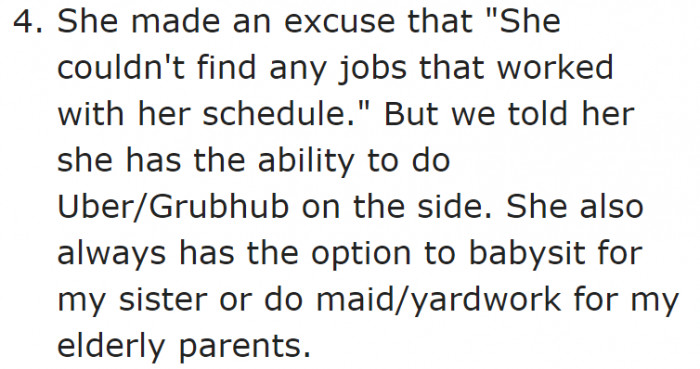 This stepdaughter is just too selfish.