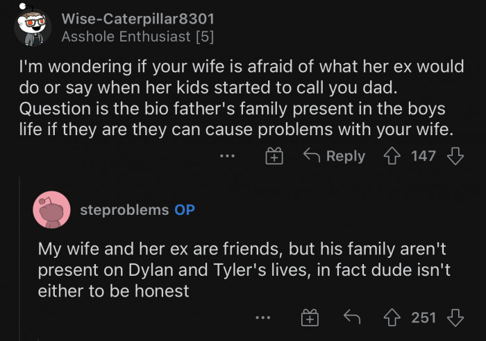 Why does she have so much loyalty to this man?