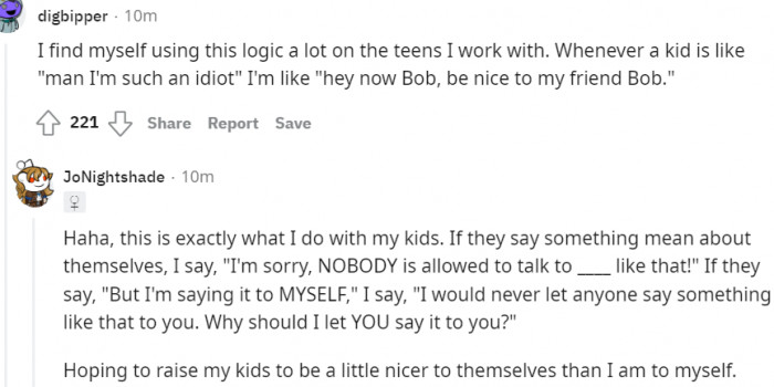 This is such a wonderful tactic