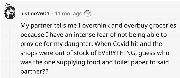 25. No stress with restocking the pantry for this OP
