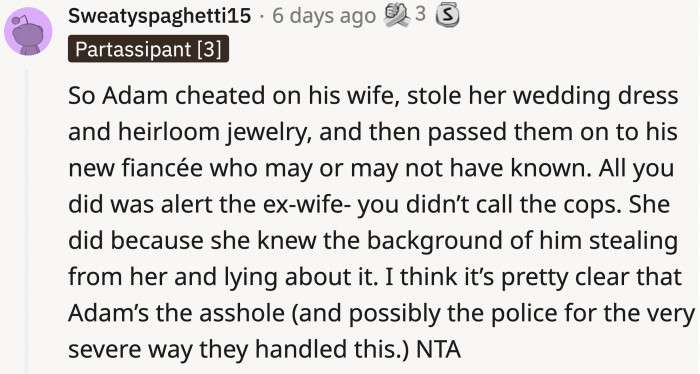 The police in OP's country sure do act quickly