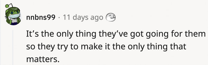 And when that's gone, what then?