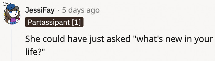 It could have been phrased better for sure