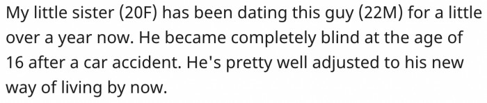 Karen's sister has a heart of gold.