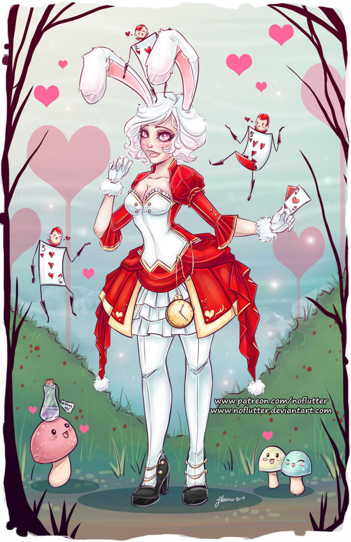 #8 Female White Rabbit