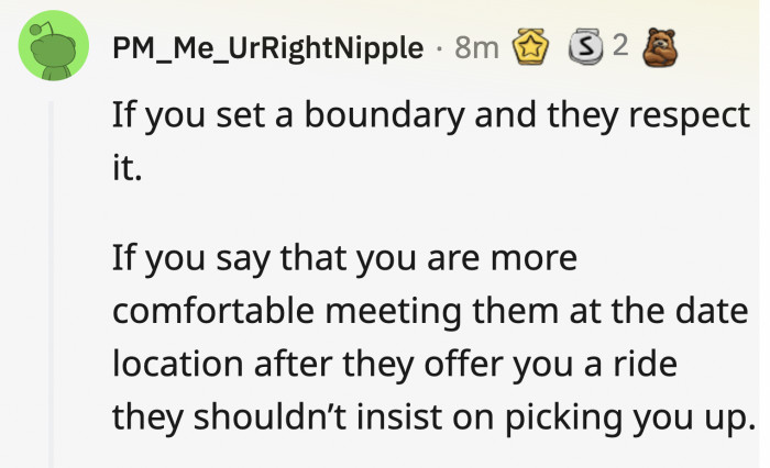 34. We cannot stress this enough: set boundaries...