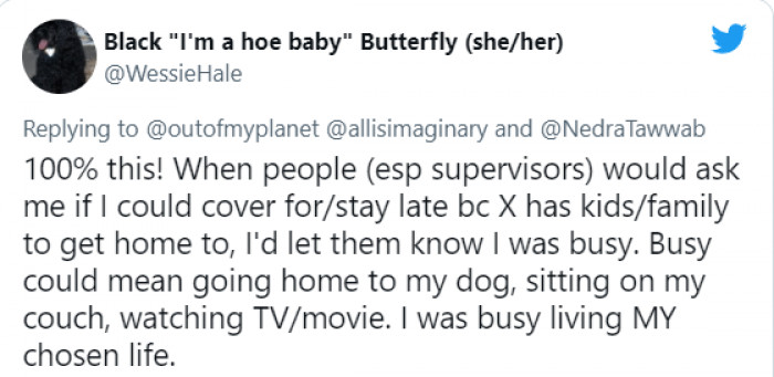 8. Busy living my life