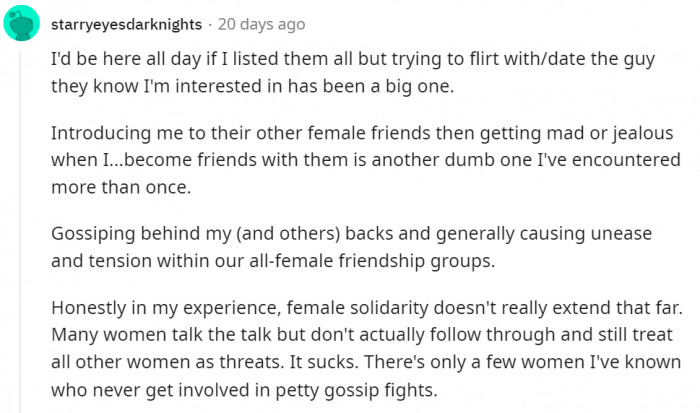 18. Like I said, a few didn't get the memo.