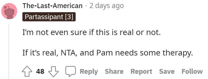 Someone take the orange cat and Pam for some therapy sessions.