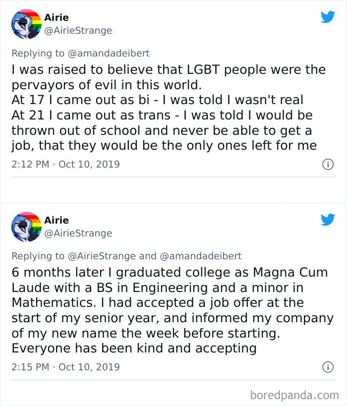 21. Imagine being told you aren't real, though.