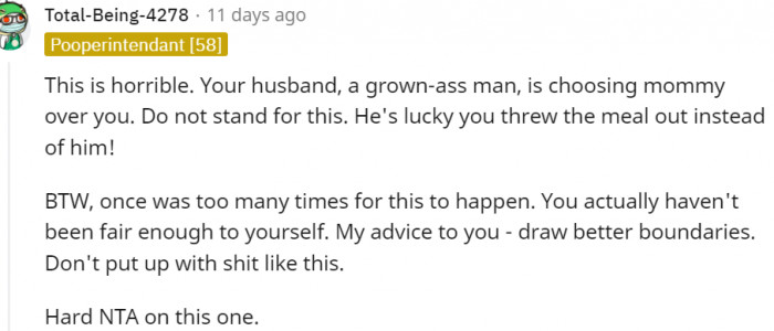 12. Do not stand for such behavior