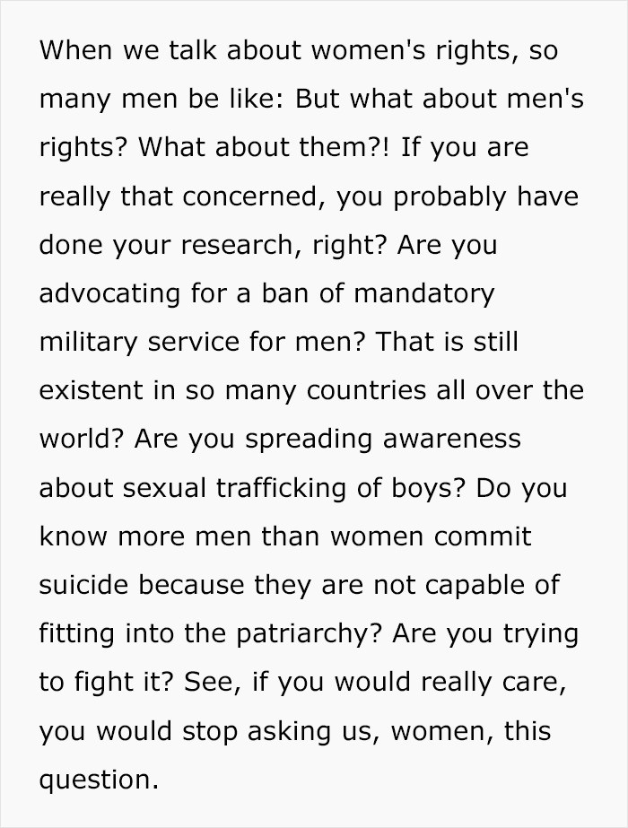 Here's exactly what she said: