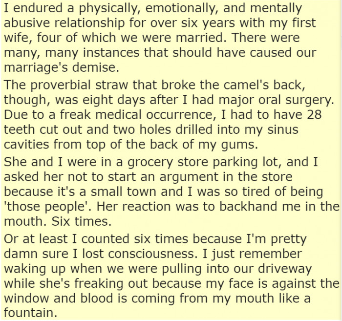 OMG, that's physical abuse.