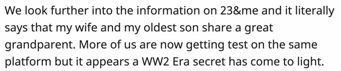 More of them are trying to get tested, but the secret has already been uncovered.