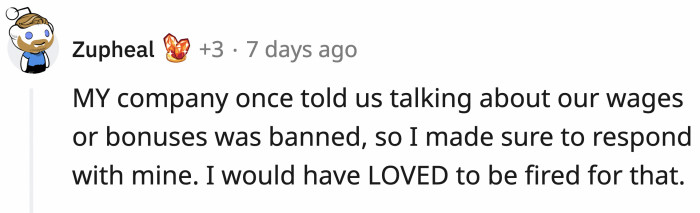 The audacity! We love to see it! CC us on this email, will you?