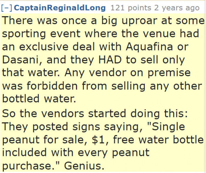 This is how you throw it back in the faces of those big corporations