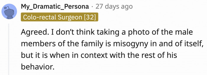 Sure, but only if you also take photos of the women alone