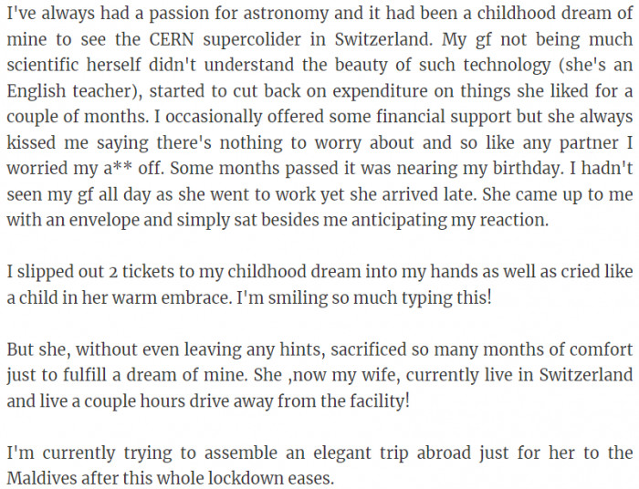 2. This is one beautiful story