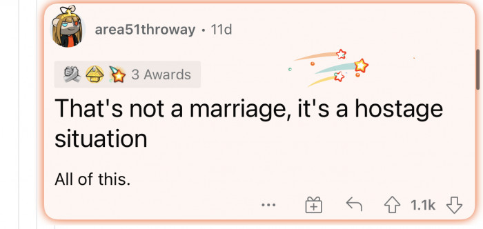 THIS. A hostage situation right under your nose.