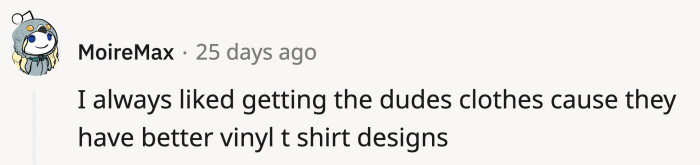 Redditors pointed out why it’s sometimes better to shop in the boys'/men's section