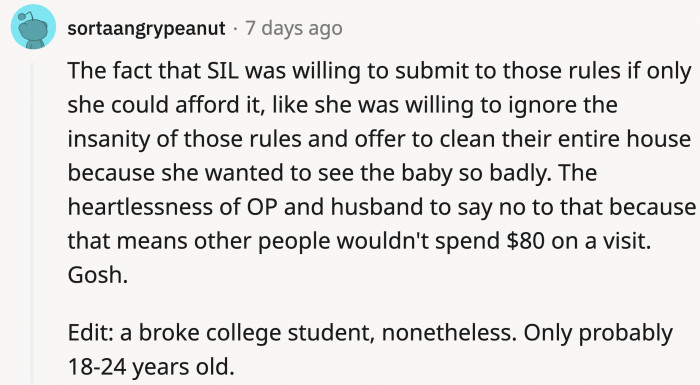 It's like babysitters paying those who asked to babysit for them