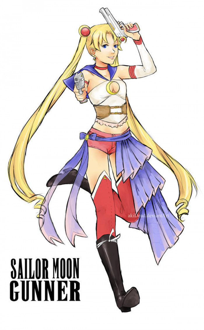 3. Sailor Moon - Gunner