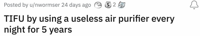 This is OP's TIFU post