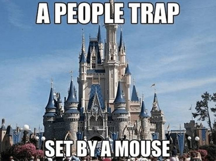 15. Weird. People celebrate a mouse here, but are afraid of one at home... smh