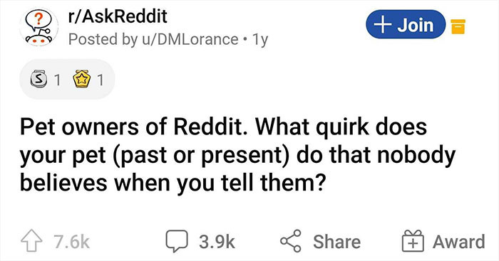 Here's the question as posted on AskReddit.