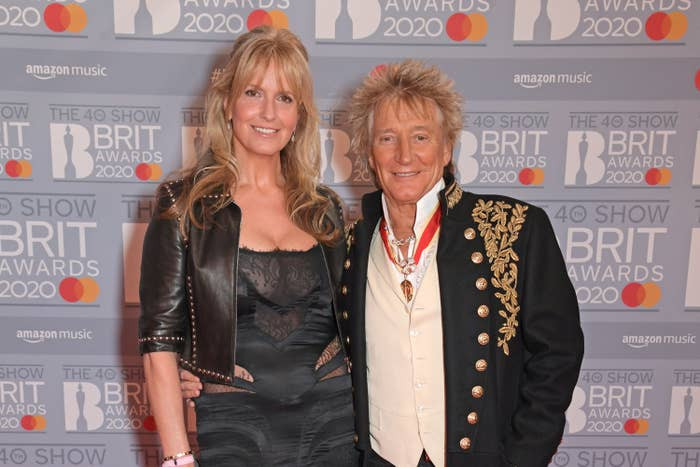 8. Rod Stewart and Penny Lancaster