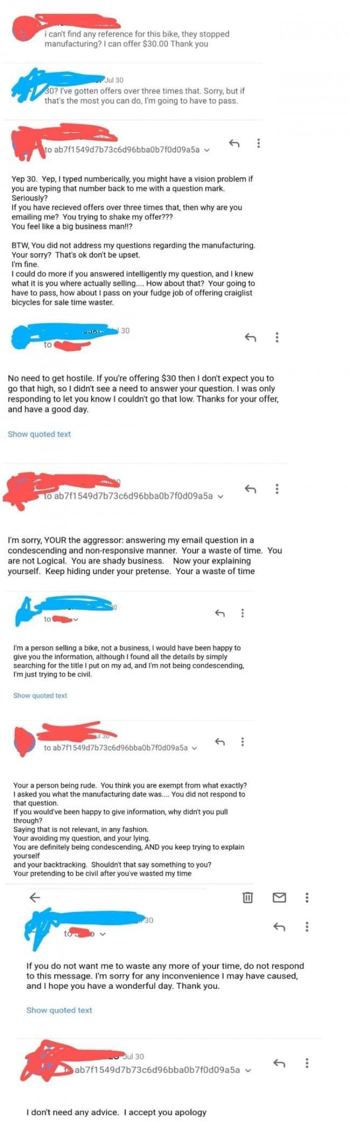 #3 You might have a vision problem