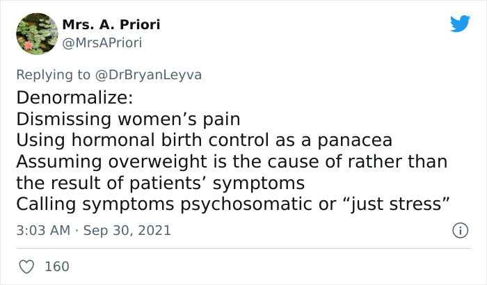 #3 Don't dismiss a woman's pain