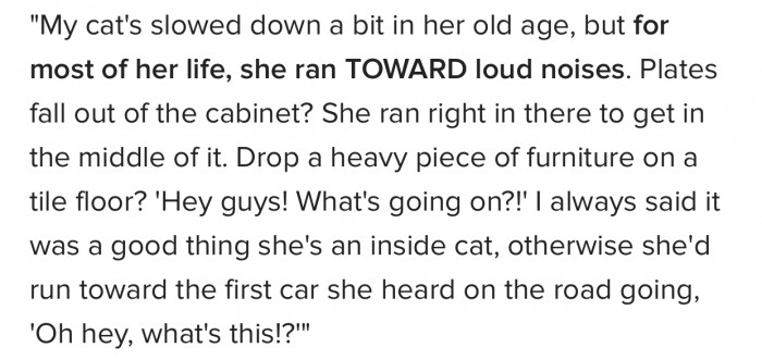 10. She's a runner!