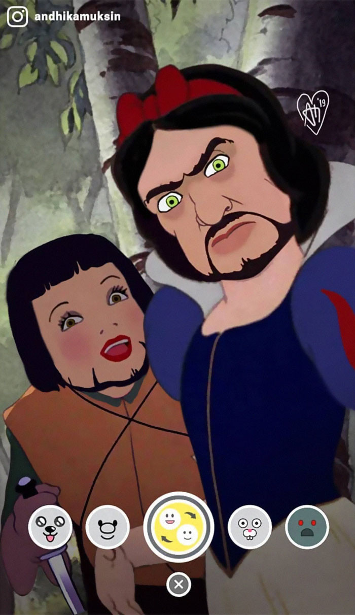 6. Snow White Face Swap.