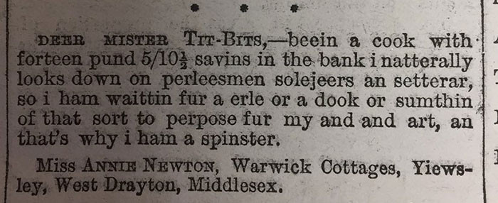 Miss Newton slaying me with 